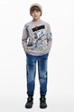 Детски дънки Desigual с регилация син 25WBDD02