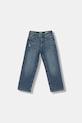 United Colors of Benetton jeans copii reglabil albastru 4DW2CE04J.G.seasonal