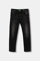United Colors of Benetton jeansy dziecięce Planet friendly czarny 4PORCE00K.G.reproposed