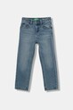 Детские джинсы United Colors of Benetton с регуляцией голубой 4AW7CE021.G.seasonal