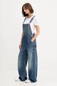 Tommy Jeans ogrodniczki jeansowe DW0DW20529 niebieski AW25