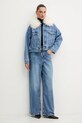 Τζιν παντελόνι Guess GINA W5YA2G.D5QKB σκούρο μπλε AW25