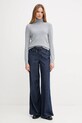 OUI jeansy 94336 granatowy AW25