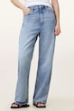 AllSaints jeansy bawełniane BLAKE W060EC niebieski AW25