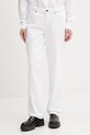 Džíny Guess Jeans Planet friendly bílá W5YA0I.D0131