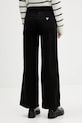 Ρούχα Παντελόνι Guess Jeans W5GB40.WGB51 μαύρο