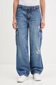 Τζιν παντελόνι Guess Jeans Planet friendly μπλε W5YA1R.D5R25