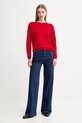 Fracomina jeansy FR25WV2025D45002 granatowy AW25