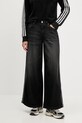 adidas Originals farmer Denim Wide Pant fekete JV7453