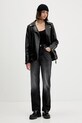 Tommy Jeans jeansy DW0DW21515 czarny AW25