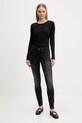 Tommy Jeans jeansy DW0DW21821 czarny AW25