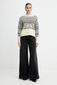 Weekend Max Mara jeansy CACTUS czarny 2525186052600