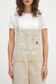Carhartt WIP ogrodniczki W' Bib Overall Straight beżowy I035572.07E5F