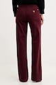 Odzież Guess jeansy W5BA96.WFQYB bordowy
