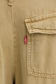 Levi's pantaloni BAGGY DAD CARGO verde 003IN.0005