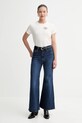 Levi's jeansy RIBCAGE BELLS A7503.0008 granatowy AA00