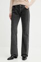 Levi's jeansy bawełniane 567™ RELAXED FLARE szary A8630.0007