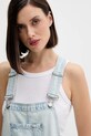 Pepe Jeans ogrodniczki jeansowe niebieski PL2300001