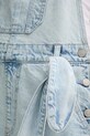Pepe Jeans ogrodniczki jeansowe PL2300001 niebieski