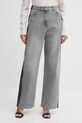 Twinset jeansy szary 252AT2200