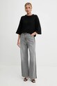 Twinset jeansy szary 252AT2200