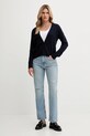 Τζιν παντελόνι Calvin Klein Jeans LV047D742G μπλε AW25