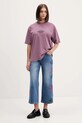 Desigual jeansy BOTANI 25WWDD21 niebieski AW25