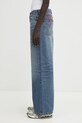 Fiorucci jeansy Made in Heaven Print Baggy W02FPDJE458DN03DN02 granatowy AW25