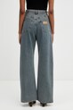 Ρούχα MM6 Maison Margiela τζιν φαρδιά γυναικεία S52LA0257.S30844.963 μπλε