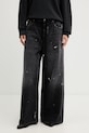 MM6 Maison Margiela jeansy czarny S52LA0262.M30011.966