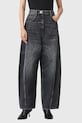 AllSaints jeansy CARTER W010ED szary AW25
