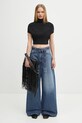 Sportmax jeansy PROCIDA niebieski 2522186055600