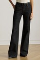 Τζιν παντελόνι Lauren Ralph Lauren 200980000 μαύρο AW25