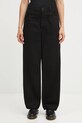 Τζιν παντελόνι Carhartt WIP W'''''''' Brandon Pant μαύρο I035892.8902