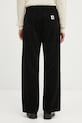 Odjeća Hlače od samta Carhartt WIP W' Simple Pant I033889.8902 crna