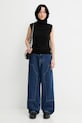 Carhartt WIP jeansy W' Brandon Double Knee Pant I034635.106 niebieski