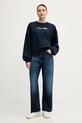 United Colors of Benetton jeansy 4P9PDE02L granatowy AW25