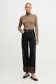 Τζιν παντελόνι Sisley 4STALE04V σκούρο μπλε AW25