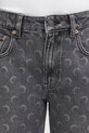 Marine Serre jeansy Moon Laser Grey Wash Denim Straight szary WPA128BCDEN0006