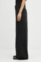 GANNI jeansy Soft Rigid Denim Baggy J1853 czarny AW25