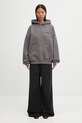 GANNI jeansy Soft Rigid Denim Baggy J1853 czarny