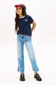 Tommy Hilfiger jeansy GIRLFRIEND jeansy niebieski KG0KG08741.9BYA