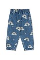 Дънки Konges Sløjd MAGOT FRILL PANTS GOTS дънки тъмносин KS103885.9BYA