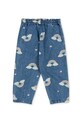 Дънки Konges Sløjd MAGOT FRILL PANTS GOTS KS103885.9BYA тъмносин AW25