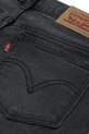 Dziewczynka Levi's jeansy dziecięce WIDE LEG JEANS 4EG381.9BYA czarny
