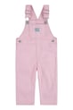 Dětské kalhoty na šle Levi's RAILROAD STRIPE OVERALL růžová 6EM321.G