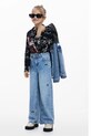 Desigual jeansy dziecięce Planet friendly niebieski 25WGDD05