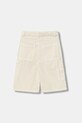 Дитячі джинсові шорти United Colors of Benetton 481SCF04Z.G.seasonal бежевий AW25