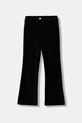United Colors of Benetton spodnie sztruksowe dziecięce z elastanem czarny 4DZBCE04K.G.Seasonal