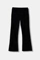 United Colors of Benetton spodnie sztruksowe dziecięce 4DZBCE04K.G.Seasonal czarny AW25